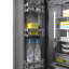 ZLINE Autograph 24 in. White Matte Column Freezer with Graphite Gray Interior and Gold Accents-2112132764