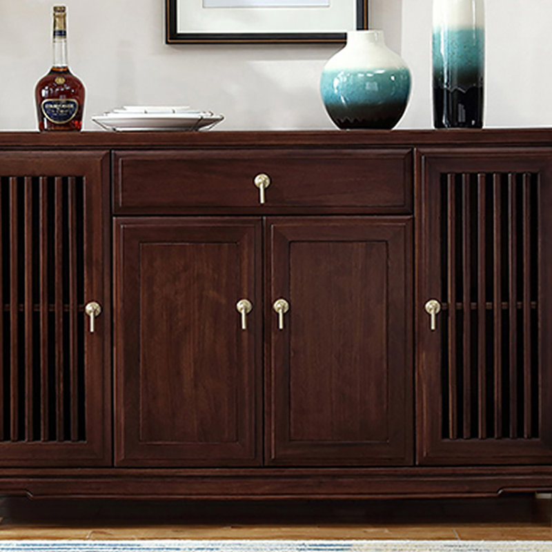 Modern Chinese Solid Wood Sideboard