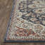 Tapis oriental en polypropylène tissé à la main bleu / rouge / beige-1861405406