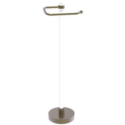 Clearview Free Standing Toilet Paper Holder