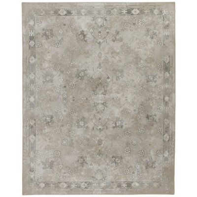Goutier Croft Ancient Ivory Oriental Area Rug