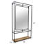 Tablette de rangement murale Elegant