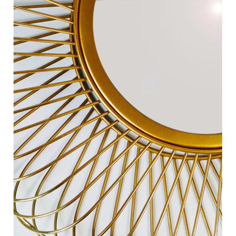 Fairweather Metal Flat Wall Mirror, null, null