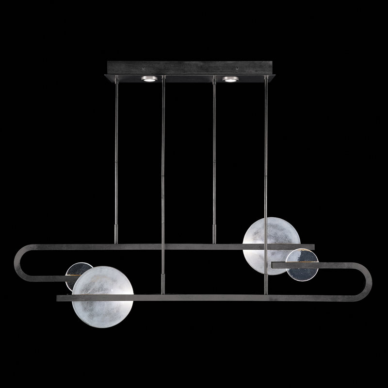 Selene 6 - Light LED Geometric Pendant, Black