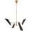 AERIN Franca Small Pivoting Chandelier