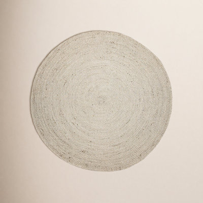 Gage Ivory Hand-Braided Jute Rug