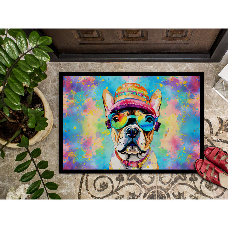 Paillasson French Bulldog Hippie Dawg