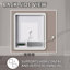 Miroir de salle de bain rectangulaire-1394092838