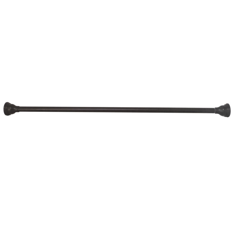 Kingston Brass Edenscape 60-Inch to 72-Inch Adjustable Shower Curtain Rod, Oil Rubbed Bronze