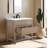 Wesli 30" Single Bathroom Vanity With Engineered Stone Top