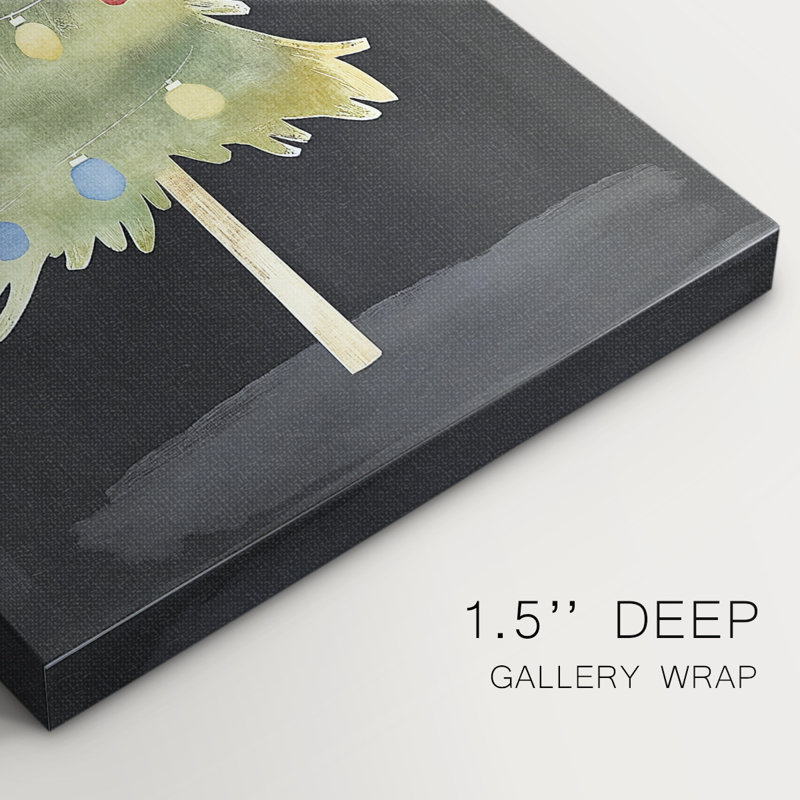 Christmas Holiday Art - Gallery Wrapped Canvas II, 18" H x 12" W