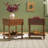 Vivienne Easy Assembly Solid Wood Spindle 1-Drawer Nightstand (Set of 2)-111301200