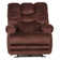 Upholstered Big Man's Lay Flat Recliner with Extended Footrest