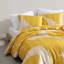 Vesi Unikko Cotton Yellow/Beige Duvet Cover Set-571043973