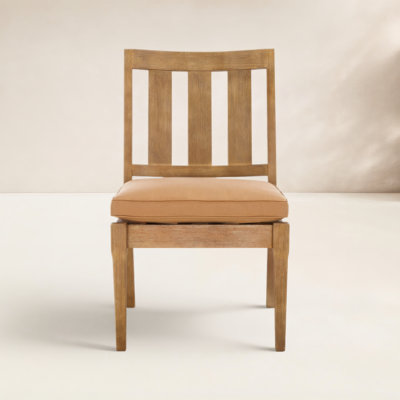 Samya Eucalyptus Patio Side Chair
