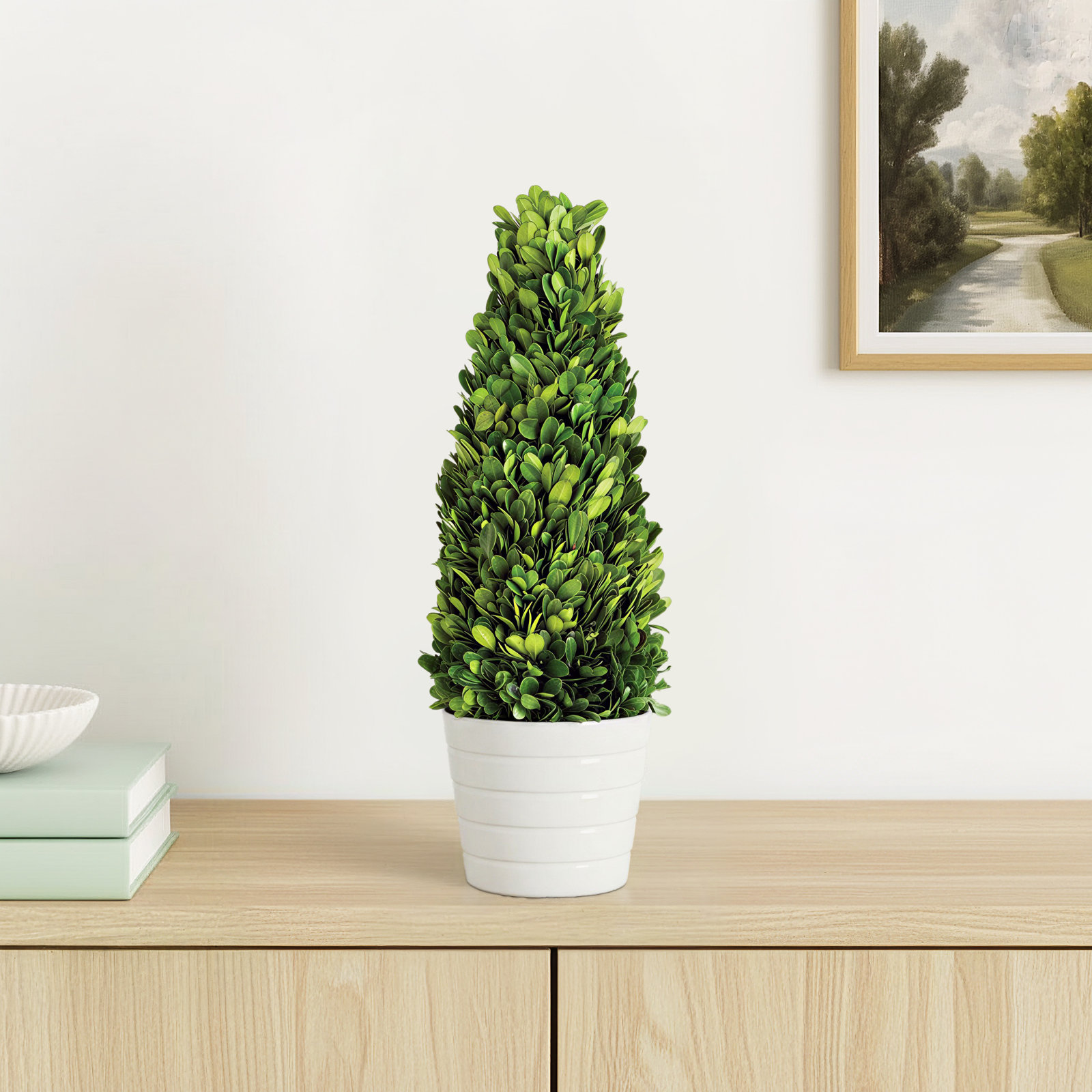 Alby Centerpiece in Pot, 16" H x 5" W x 5" D