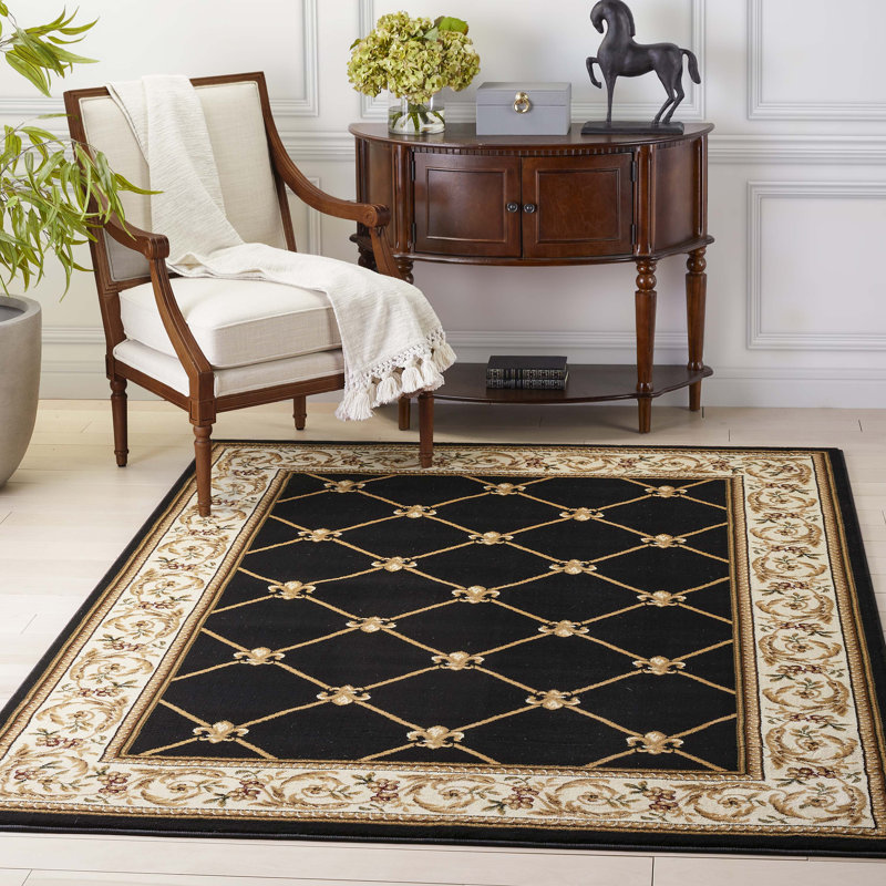 Heckson Oriental Synthetic Area Rug, Rectangle 200 x 280cm