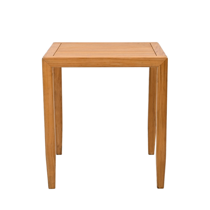 Soma Outdoor Square Teak Side Table