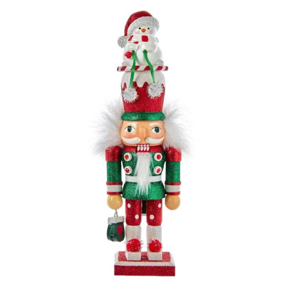 Casse-noisette rouge et vert Kurt Adler Hollywood, 12 po
