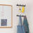 Aluminum Hook Rack Set of 2 - Gray-2099502837