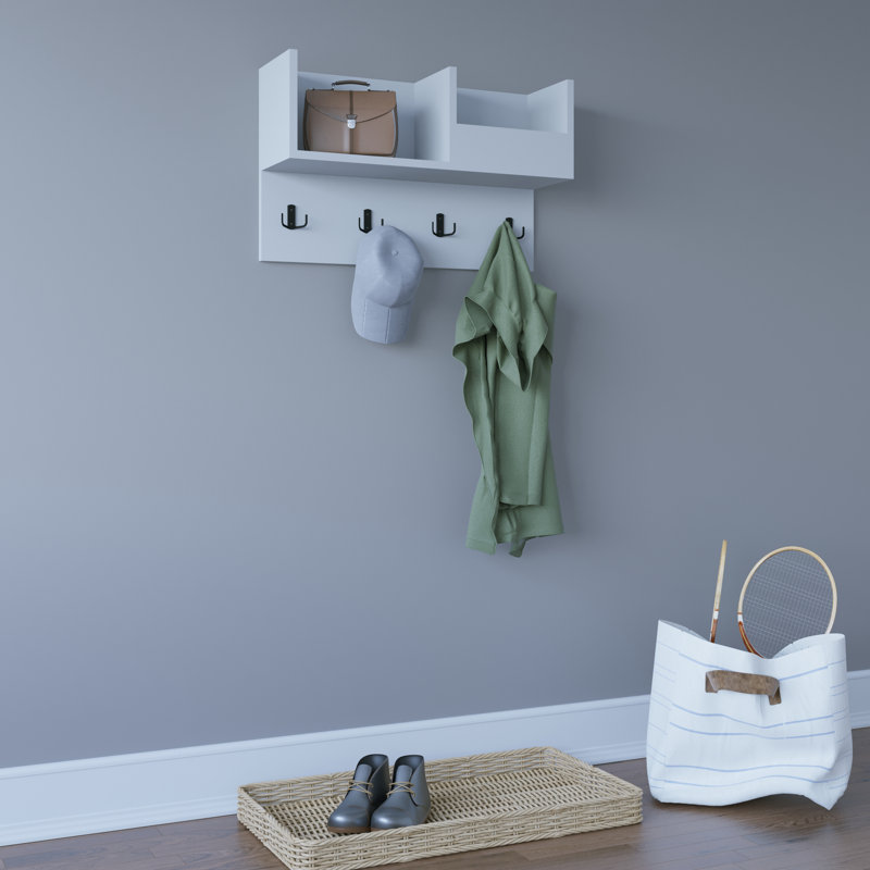Portemanteau Sameul, Blanc