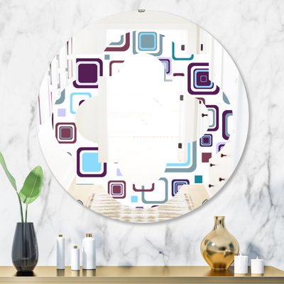 Miroir mural Quatrefoil Design I