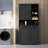 Laundry Cabinet With Doors And Shelf, Tilt-Out Laundry Hamper, Multiple Storage Space, Freestanding Style, Open Shelve, Adjustable Shelf-315825305