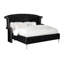 Ensemble de chambre à coucher rembourrée 3 pièces avec commode Mikrut-78700835-78700838