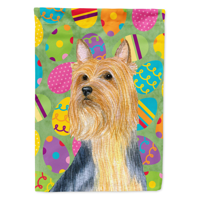 Drapeau de jardin Atara, Terrier à poil soyeux