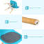 Chaise d'appoint en lin-1365459538