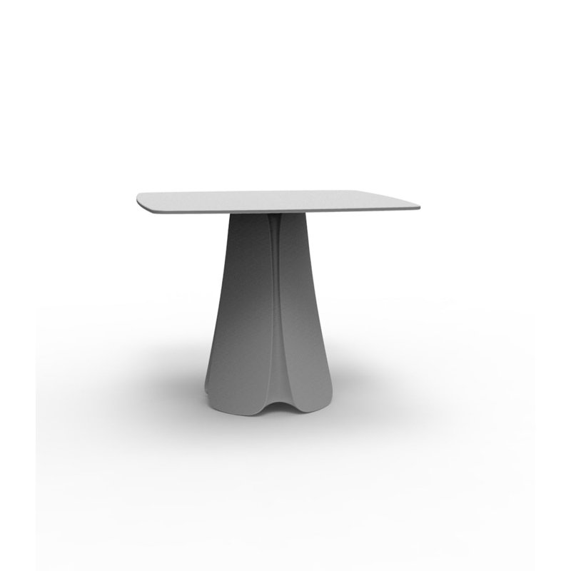 Pezzettina 35.5" Pedestal Dining Table, Steel, No