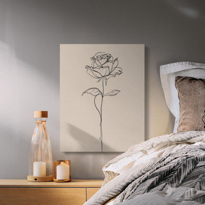 1 Piece Wrapped Canvas Wall Art Set