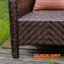 Minneota Premium All-Weather Wicker 2 - Person Patio Conversation Set