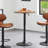 Balwinder Round 2 - Person 60cm L Outdoor Standing Height Table-249875747-249875748