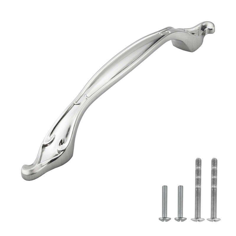 Ensemble de poignées arquées 5 po, Nickel brossé