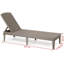 Keter Jaipur Reclining Sun Lounger-86451855