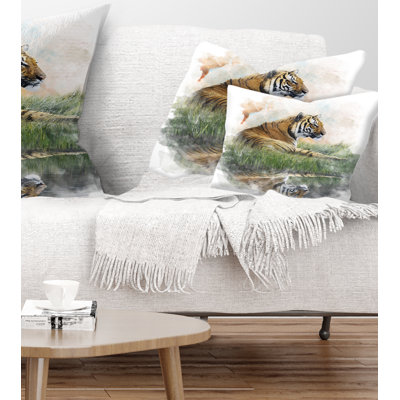 Coussin Relaxing Tiger
