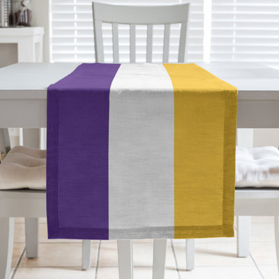 Minnesota Football Stripes Table Runner