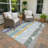 Machine Washable Indoor/Outdoor Lockway ACN2418 Mid-Century Modern Rug-1440937538
