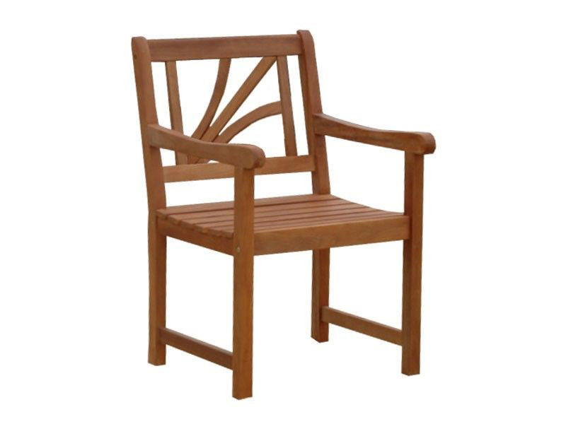 Annekatrin 4 - Person Eucalyptus Solid Wood Patio Dining Set Umbrella Hole Included Square Table