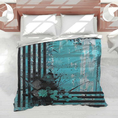 Abstract Bedding Art Comforter Industrial