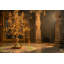 Lampe sur pied 57 po Ganesha