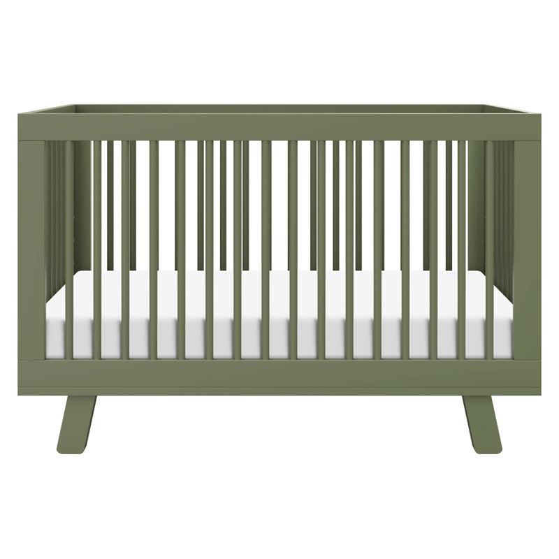 Hudson 3-in-1 Convertible Crib, Olive