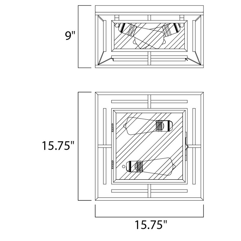 Cosette Flush Mount, MB ST64
