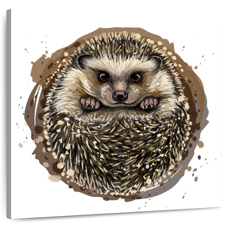 Crowle Joyful Hedgehog, H 10 po x l 10 po