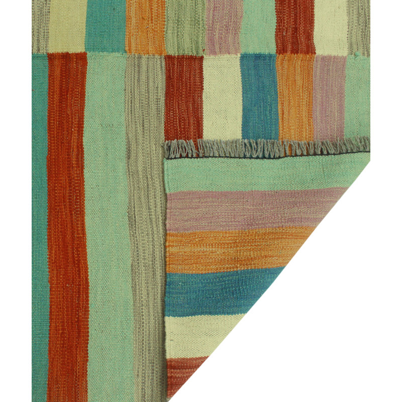 Caiden-Lee Wool Striped Indoor Rug
