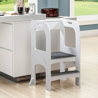 Martha Stewart Kitchen Helper Stool - Creamy White