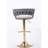 Bar Stools,with Chrome Footrest and Base Swivel Height Adjustable-1402367554
