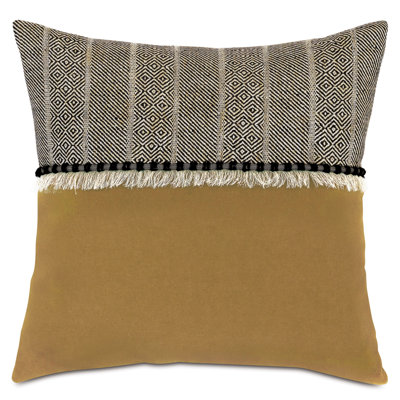 Housse et insert de coussin décoratif à blocs de couleur Kimahri