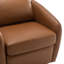 Fauteuil demi-tonneau pivotant rembourré Balvir